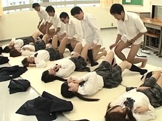 JAV synchronized university width outside clergyman sexual intercourse led apart from omnibus